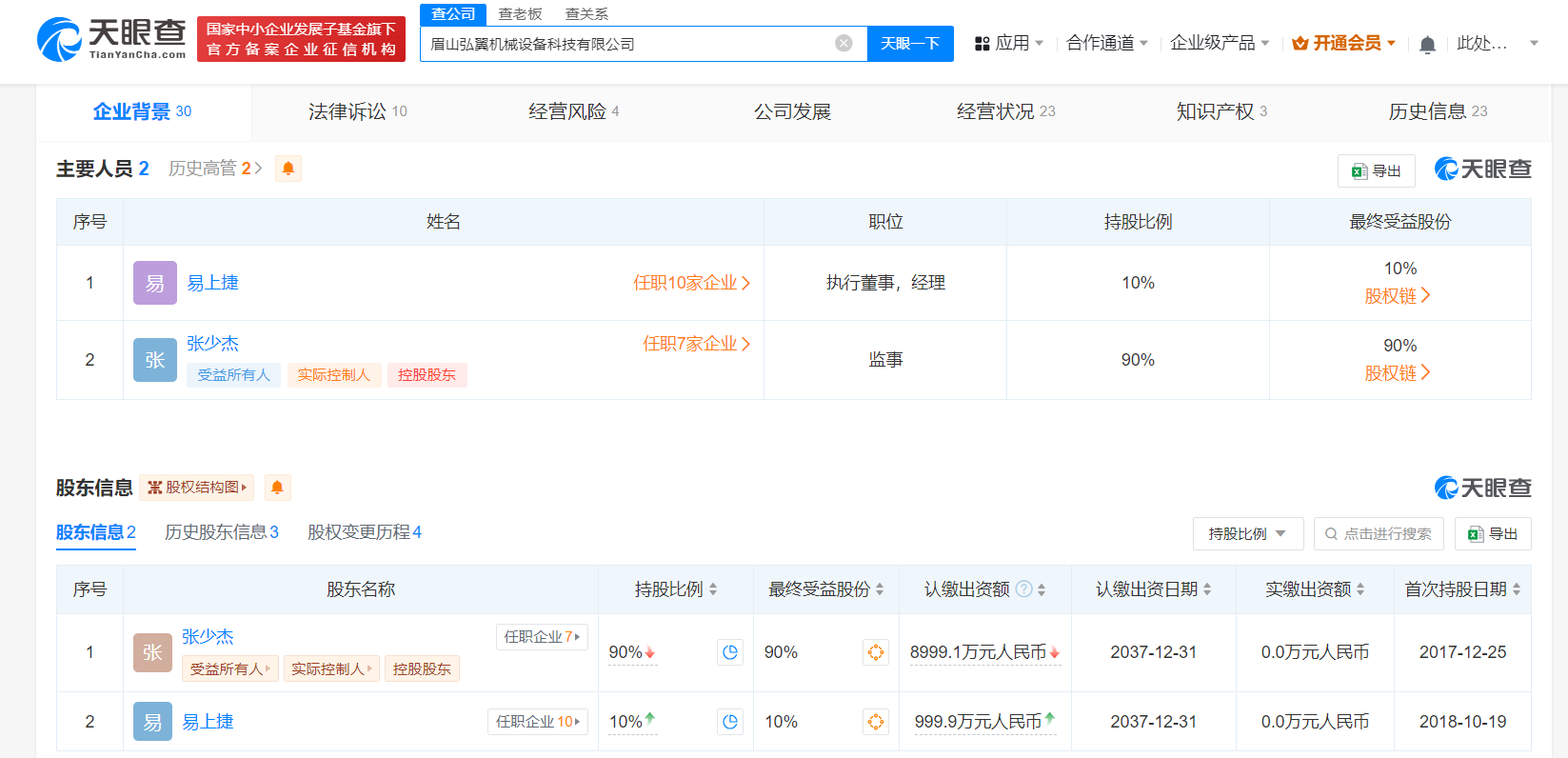 易烊千玺合伙人名下公司清算