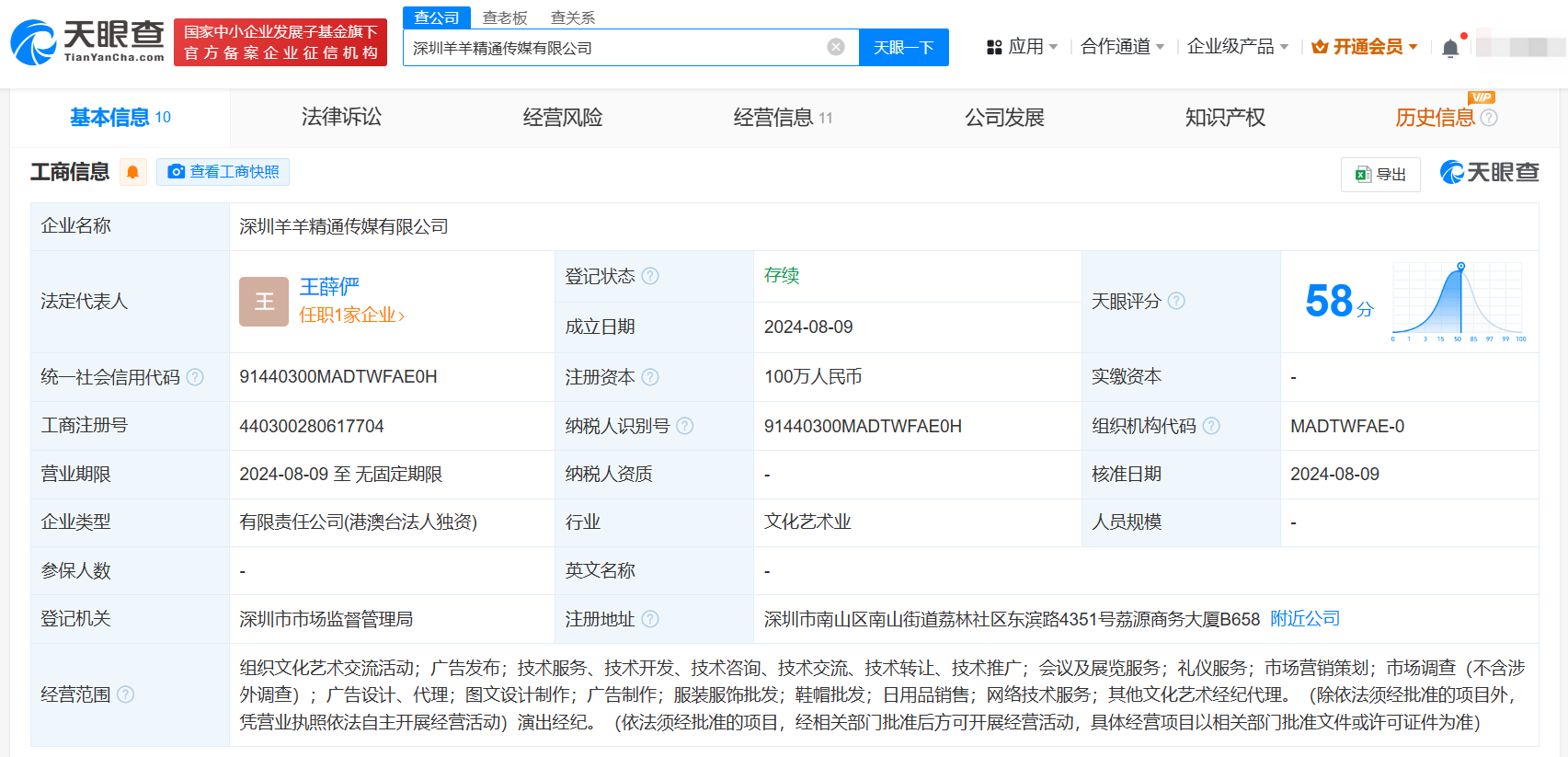 三只羊香港公司已注册成立