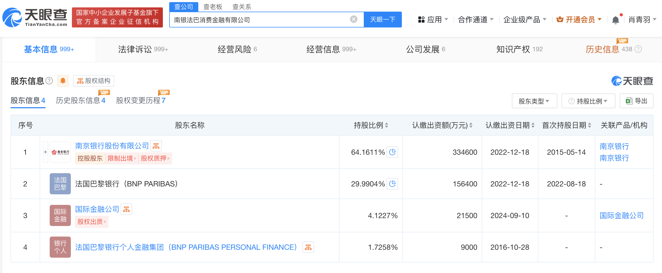 南银法巴消费金融增资至52亿