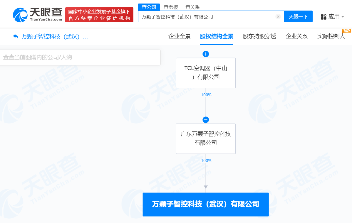 #TCL在武汉成立智控科技公司# 注册资本2000万