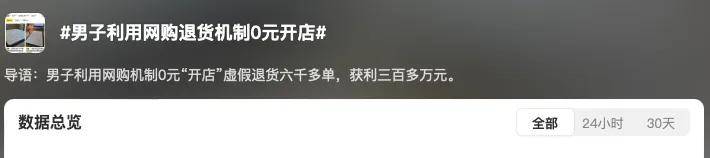 227万！又是买真退假0元购！谁正在把商家推向深渊？